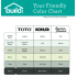 Toto-CST743E-Color Chart