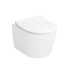 TOTO RP Compact Wall-Hung Elongated Toilet Bowl Only Cotton White