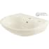 TOTO Prominence 26" Wall Mounted Bathroom Sink with Single Faucet Hole Drilled, Overflow and CeFiONtect Ceramic Glaze Sedona Beige