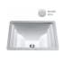 TOTO Legato 17" Undermount Bathroom Sink with Overflow and CeFiONtect Ceramic Glaze Bone