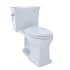 TOTO Promenade II One-Piece Elongated 1.28 GPF Toilet with Tornado Flush™ Technology Cotton