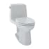 TOTO UltraMax 1.6 GPF One Piece Elongated Toilet with G-Max Flush System - SoftClose Seat Included Colonial White