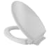 TOTO SoftClose Elongated Closed-Front Toilet Seat and Lid Colonial White