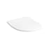 TOTO RP Compact Elongated Non-Slamming Soft Close Toilet Seat and Lid Cotton White