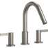 TOTO GF Double Handle Deck Mounted Roman Tub Filler Trim Brushed Nickel