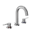 TOTO Global 1.2 GPM Widespread Bathroom Faucet with Pop-Up Drain Assembly Polished Chrome