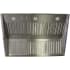 Trade-Wind L7200 Series 48 Inch Wide Outdoor Range Hood Insert with Baffle Filters and Halogen Lighting Stainless Steel