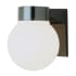 Trans Globe Lighting Single Light Down Lighting Outdoor Wall Sconce from the Outdoor Collection Black