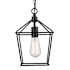 Trans Globe Lighting Lacey Too 8" Wide Mini Pendant Black