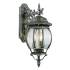 Trans Globe Lighting Three Light Up Lighting Outdoor Wall Sconce from the Outdoor Collection Black