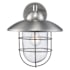 Trans Globe Lighting Industrial 1 Light Outdoor Wall Sconce - 9 Inches Wide Stainless Steel