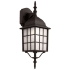 Trans Globe Lighting San Gabriel Single Light 19-1/2" Tall Outdoor Wall Sconce Black