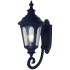 Trans Globe Lighting Stonebridge 1 Light Lantern Outdoor Wall Sconce Black