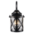 Trans Globe Lighting 1 Light 12.75" Outdoor Wall Sconce with Clear Seeded Glass Rubbed Oil Bronze