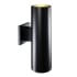 Trans Globe Lighting Cali 2 Light 15" Tall Outdoor Wall Sconce Black