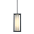 Trans Globe Lighting Adler 6" Wide Mini Pendant Black