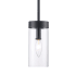 Trans Globe Lighting Meadowlark 4" Wide Mini Pendant Black