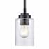 Trans Globe Lighting Mod Pod 4" Wide Mini Pendant Black