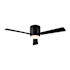 Trans Globe Lighting Finnley 52" 5 Blade Indoor LED Ceiling Fan with Wall Control Black