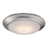 Trans Globe Lighting 1 Light 8" Wide LED Flush Mount Ceiling Fixture Brushed Nickel