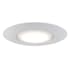 Trans Globe Lighting Vanowen Single Light 7-1/2" Wide Integrated LED Outdoor Flush Mount Ceiling Fixture White