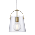 Trans Globe Lighting Curry 8" Wide Mini Pendant Antique Gold
