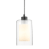 Trans Globe Lighting Modesto 5" Wide Mini Pendant Black