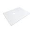 Transolid Wet Floor 47-1/4" x 35-3/8" Rectangular Shower Base with Center Drain White