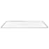 Transolid Trimslate 79" x 40" Rectangular Shower Base with Center Drain White