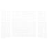 Transolid SaraMar 60" W x 36" D x 72" H Three Panel Shower Wall Kit White Subway Tile