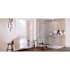 Transolid Titan 96" High x 60" Wide x 48" Deep Textured Concrete Shower Wall Kit with Aluminum Corner and Edge Trim Caesar Grey