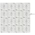 Tresco Snap 12" x 12" Square LED Panel Light - 24VDC, 8W, 6500K White