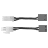Tresco 6" Infinex Link Cord Black
