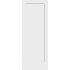Trimlite 22" x 80" 1 Panel Shaker Primed Solid Core Interior Passage Door Slab Unfinished