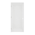 Trimlite 18" x 80" 1 Panel Primed Prehung Interior Colonial Right Passage Door with Brushed Chrome Hinges and 7-1/4" Door Jamb Unfinished
