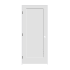 Trimlite 20" x 80" 1 Panel Shaker Primed Prehung Right Interior Passage Door with Black Hinges and 4-9/16" Door Jamb Unfinished