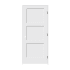 Trimlite 24" by 80" Shaker 3-Panel Left Handed Interior Pre-Hung Passage Door with Oil Rubbed Bronze Hinges and 6-9/16" Door Jamb Primed