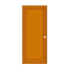 Trimlite 34" by 80" 1-Panel Shaker Right Handed Interior Prehung Passage Door with Satin Nickel Hinges and 4-9/16" Door Jamb Douglas Fir