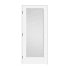 Trimlite 26" by 80" 1-Lite Shaker Right Handed Interior Prehung Passage Door with Oil Rubbed Bronze Hinges and 4-9/16" Door Jamb Primed