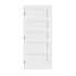 Trimlite 26" by 80" Shaker 5-Panel Right Handed Interior Pre-Hung Passage Door with Oil Rubbed Bronze Hinges and 4-9/16" Door Jamb Primed