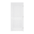 Trimlite 28" by 80" 2-Panel Colonial Left Handed Ovolo Edge Interior Prehung Passage Door with Satin Nickel Hinges and 4-9/16" Door Jamb Primed