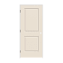 Trimlite 28" x 80" Primed 2-Panel Carrera Molded Hollow Core 4-9/16" Jamb Right Hand Prehung Door with Oil Rubbed Bronze Hinges Primed