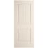 Trimlite 28" x 80" Primed 2-Panel Arch Top V-Groove Santa Fe Molded Hollow Core Slab Door Primed