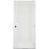 Trimlite 30" by 80" 1-Panel Colonial Left Handed Ovolo Edge Prehung Fire Rated Passage Door with Satin Nickel Hinges and 7 1/4" Door Jamb - Bronze Sill Primed