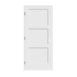 Trimlite 30" by 80" 3-Panel Shaker Right Handed Interior Prehung Fire Rated Passage Door with Oil Rubbed Bronze Hinges and 6 9/16" Door Jamb - Bronze Sill Primed