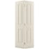 Trimlite 30" x 80" Primed 2-Panel Arch Top Caiman Molded Hollow Core Bifold Door and Hardware Primed