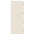Trimlite 30" x 96" Primed Hardboard Hollow Core Flush 7-1/4" Jamb Left Hand Prehung Door with Oil Rubbed Bronze Hinges Primed