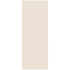 Trimlite 30" x 96" Primed Hardboard Solid Core Flush Slab Door Primed