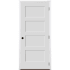 Trimlite 32" by 80" 4-Panel Shaker Left Handed Interior Prehung Fire Rated Passage Door with Oil Rubbed Bronze Hinges and 4 9/16" Door Jamb - Bronze Sill Primed
