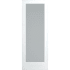 Trimlite 32" by 80" 1 Frosted Glass Lite Reversible Handed Ovolo Edge Interior French Door Slab Primed